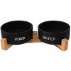 Set DOG FANTASY misky keramické so stojanom 2x 13 x 5,5 cm 400 ml Set DOG FANTASY misky keramické so stojanom 2x 13 x 5,5 cm 400 ml