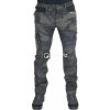 NORTH WAYS Edward Stretch hnědé pánské pracovní kalhoty camo 50 NORTH WAYS Edward Stretch hnědé pánské pracovní kalhoty camo 50