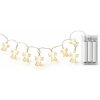 DECOLED Batériové LED svetlá angels 1,5 m teplá biela, 10 diód, akryl, priehľadný kábel IP20 interiér, 2× AA DECOLED Batériové LED svetlá angels 1,5 m teplá biela, 10 diód, akryl, priehľadný kábel IP20 interiér, 2× AA