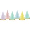 Párty čiapočky pastelové 16cm 6ks - PartyDeco Párty čiapočky pastelové 16cm 6ks - PartyDeco