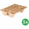 Palety INKA 600 x 400 x 120 mm, 250 kg, 5 ks Palety INKA 600 x 400 x 120 mm, 250 kg, 5 ks
