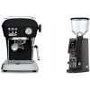 Ascaso Dream ONE, Dark Black + Eureka Atom W 75, black Ascaso Dream ONE, Dark Black + Eureka Atom W 75, black