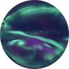 Sky Disk Aurora Borealis Scenic Taiga Sky Disk Aurora Borealis Scenic Taiga