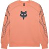 FOX mikina Vision Flc Crew Peach