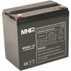 ABCtech MHPower MS55-12 olověný akumulátor AGM 12V/55Ah, Terminál T1 - M6 ABCtech MHPower MS55-12 olověný akumulátor AGM 12V/55Ah, Terminál T1 - M6