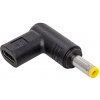 Adaptér pro notebooky AK-ND-C03 USB-C / 4.8 x 1.7 mm Adaptér pro notebooky AK-ND-C03 USB-C / 4.8 x 1.7 mm
