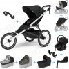 Set 10v1 Thule Glide 3 Black + madlo + vanička Black + pláštenky a moskytiéry Thule + Autosedačka Thule Maple Black s ISOFIX základňou Thule Alfi a adaptéry Set 10v1 Thule Glide 3 Black + madlo + vanička Black + pláštenky a moskytiéry Thule + Autosedačka Thule Maple Black s ISOFIX základňou Thule Alfi a adaptéry