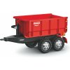 Vlečka za traktor Krampe červená (1028123223) Vlečka za traktor Krampe červená (1028123223)