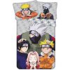 Jerry Fabrics bavlna obliečky Naruto Grey 140x200 70x90