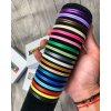 Šnúrkový Glosery náramok - dvojitý, šnúrka 1,5mm Korálka s logom: zlatá, Obvod zápästia: S 16-17 cm, Šnúrka: červená Šnúrkový Glosery náramok - dvojitý, šnúrka 1,5mm Korálka s logom: zlatá, Obvod zápästia: S 16-17 cm, Šnúrka: červená