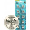 10x Alkalická batéria mini Vinnic G10 AG10 L1131 LR1130 189 10x Alkalická batéria mini Vinnic G10 AG10 L1131 LR1130 189
