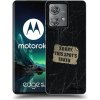 Picasee silikónový čierny obal pre Motorola Edge 40 Neo - SORRY Picasee silikónový čierny obal pre Motorola Edge 40 Neo - SORRY