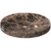 Blomus Odkladacia miska Pesa hnedá mramor 12cm Blomus Odkladacia miska Pesa hnedá mramor 12cm