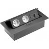 GTV Nábytková zásuvka 2x zásuvka s uzemněním, USB A+C, napájecí kabel se z GTV Nábytková zásuvka 2x zásuvka s uzemněním, USB A+C, napájecí kabel se z
