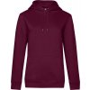 B&C | QUEEN Hooded, Dámska mikina s kapucňou, červená dark cherry, XS B&C | QUEEN Hooded, Dámska mikina s kapucňou, červená dark cherry, XS