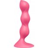 Satisfyer Triple Ball R análny vibrátor s guľôčkami ružový