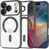 Techsuit – Luxury Crystal MagSafe kryt na iPhone 17 Pro Max – čierny