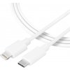Tactical KP31185 Smooth Thread USB-C/Lightning, 0,3m, bílý Tactical KP31185 Smooth Thread USB-C/Lightning, 0,3m, bílý