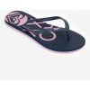 Roxy To The Sea Flower Dámske žabky indigovo modré
