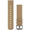 Remienok Garmin Quick Release 20mm, semišový béžový, tmavá pracka (010-12691-04) béžový Remienok Garmin Quick Release 20mm, semišový béžový, tmavá pracka (010-12691-04) béžový
