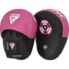 RDX T1 Curved Boxing Pads PINK/BLACK - Standard Size RDX T1 Curved Boxing Pads PINK/BLACK - Standard Size