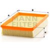 MANN-FILTER Vzduchový filter C2448 MANN-FILTER Vzduchový filter C2448