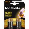 Duracell BASIC AAA, 4ks, 1.5V, 10PP100005 Duracell BASIC AAA, 4ks, 1.5V, 10PP100005