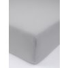 MKLozkoviny.sk Jersey plachta do postieľky s elastanom Deluxe 60 × 120 cm – svetlosivá MKLozkoviny.sk Jersey plachta do postieľky s elastanom Deluxe 60 × 120 cm – svetlosivá