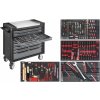 VIGOR V4481-X/375 Dielenský vozík 1000 XL nerez, 374 ks náradia VIGOR V4481-X/375 Dielenský vozík 1000 XL nerez, 374 ks náradia