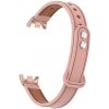 Kožený remienok pre Xiaomi Mi Smart Band 8 - Ružový Kožený remienok pre Xiaomi Mi Smart Band 8 - Ružový