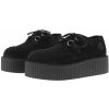 Nevermind black suede čierne