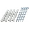 MSK10 (4-PACK) Montážna sada kotvenia (hmoždinka+šrób) 10mm MSK10 (4-PACK) Montážna sada kotvenia (hmoždinka+šrób) 10mm