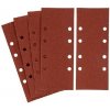 Stanley papíry pro vibrační brusku 93x230mm děrované, 5 ks Stanley papíry pro vibrační brusku 93x230mm děrované, 5 ks
