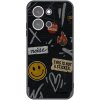 Picasee silikónový čierny obal pre Xiaomi Redmi 15C 5G - STICKERS x TAGS Picasee silikónový čierny obal pre Xiaomi Redmi 15C 5G - STICKERS x TAGS