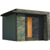 Weka Drevený záhradný domček Amberley 28mm V2, sivozelená-antracit, 300 x 300 cm Weka Drevený záhradný domček Amberley 28mm V2, sivozelená-antracit, 300 x 300 cm