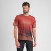 Sportful FLOW GIARA tričko cayenna red/mud Sportful FLOW GIARA tričko cayenna red/mud