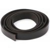 Kožený popruh / ucho na tašky - polotovar šírka 15 mm - hnedá tmavá Kožený popruh / ucho na tašky - polotovar šírka 15 mm - hnedá tmavá