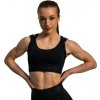 Dámska podprsenka GymBeam Strix Lunar Sports Bra Black L Dámska podprsenka GymBeam Strix Lunar Sports Bra Black L