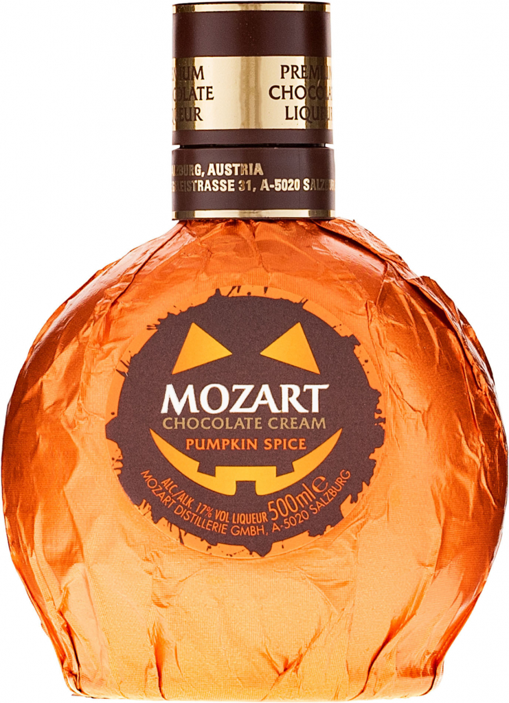 Mozart Pumpkin Spice 17% 0,5 l (čistá fľaša)