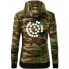 SpaceX Super Heavy Raptor 2 - Mikina dámska trendy zipper s kapucňou - XS ( Hnedý maskáč ) SpaceX Super Heavy Raptor 2 - Mikina dámska trendy zipper s kapucňou - XS ( Hnedý maskáč )