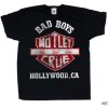 Rock Off Mötley Crüe Bad Boys Shield Youth čierna Rock Off Mötley Crüe Bad Boys Shield Youth čierna