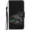 Knižkové puzdro Trendy Cross case Zelenooká mačka – Samsung Galaxy A55 5G Knižkové puzdro Trendy Cross case Zelenooká mačka – Samsung Galaxy A55 5G
