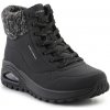 Skechers Polokozačky Uno Rugged - Darling 167988-BLK Black Čierna Skechers Polokozačky Uno Rugged - Darling 167988-BLK Black Čierna