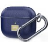 AppleKing obal z PU kože s karabínou pre AirPods 3 - tmavomodrý - možnosť vrátiť tovar ZADARMO do 30tich dní AppleKing obal z PU kože s karabínou pre AirPods 3 - tmavomodrý - možnosť vrátiť tovar ZADARMO do 30tich dní