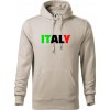 Italy Nápis - Mikina pánska Cape s kapucňou - 3XL ( Ľadovo sivá ) Italy Nápis - Mikina pánska Cape s kapucňou - 3XL ( Ľadovo sivá )