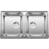 Blanco Classimo - Drez 86x50 cm, s ovládaním odtoku, InFino, kefovaná nerezová 525331 Blanco Classimo - Drez 86x50 cm, s ovládaním odtoku, InFino, kefovaná nerezová 525331