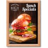 Jansen Display Klaprám A3 , 25 mm, barva Dřevo, 328 x 451 mm