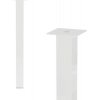 Nábytková noha 60x60mm, H-710mm, biela Nábytková noha 60x60mm, H-710mm, biela