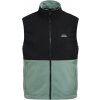 Pánska flísová vesta Horsefeathers, DUVAL FLEECE VEST Čierna,Zelená L Pánska flísová vesta Horsefeathers, DUVAL FLEECE VEST Čierna,Zelená L