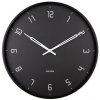 Karlsson 5950BK dizajnové nástenné hodiny 40 cm Karlsson 5950BK dizajnové nástenné hodiny 40 cm